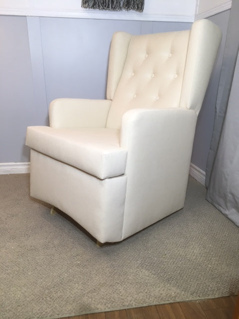 Cream nursing clearance chair