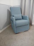 Emmaline Swivel Glider With Canvas Fabric NEW! Made In Canada 35 Colours available
