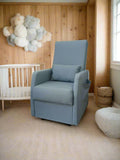 Emmaline Swivel Glider With Canvas Fabric NEW! Made In Canada 35 Colours available