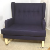 Jamestown Wingback  X-tra Wide Chair 33" wide seat NEW!