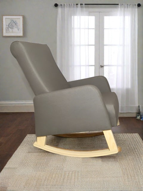 HOT BUY!  Aspen With Slate Grey Fabric and Taller Back Upgrade