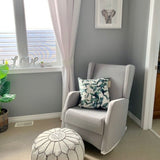 Brooklyn Wingback Rocking Chair Canvas or Denim Made In Canada!