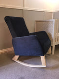 Luxe Up Your Room With A Naptime Rocker In Velvet - Super Soft!