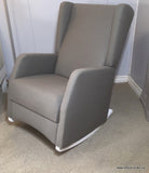 Brooklyn Wingback Rocking Chair Canvas or Denim Made In Canada!