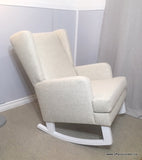 Jamestown With Oatmeal Linen & Smooth Back