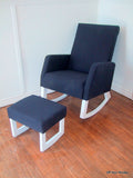 Naptime Rocker with Denim or Canvas Fabrics