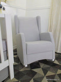Brooklyn Wingback Rocking Chair Canvas or Denim Made In Canada!