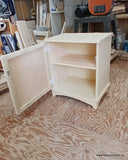 Dollhouse Storage Cabinet Night Table End Table Craft Room