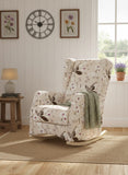 Brooklyn Wingback With Floral Fabrics Fresh Spring Looks!
