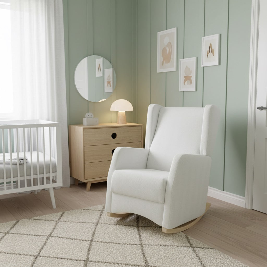 NOVEMBER SPECIAL Brooklyn Wingback Rocker Rocking Chair Comfort