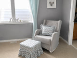 Brooklyn Wingback With Ruffled Accessories - SPECIAL OFFER ONLY ONE AVAILABLE!