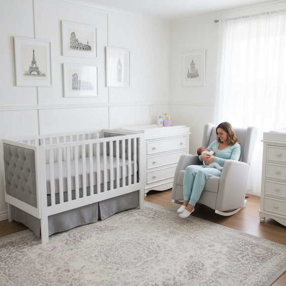 NOVEMBER SPECIAL Brooklyn Wingback Rocker Rocking Chair Comfort & Style