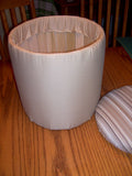Round Storage Ottoman