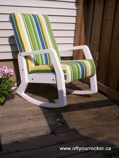 Bermuda Indoor/Outdoor Rocking Chair Porch Deck Rocker